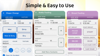 Baby & Breastfeeding Tracker screenshot 4