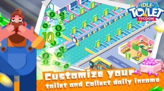 Toilet Empire Tycoon - Idle Management Game screenshot 3