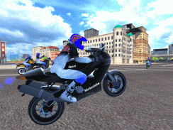 오토바이 운전 교통 게임 screenshot 0