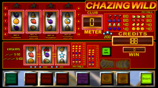 CHAZING WILD pub fruit machine screenshot 2