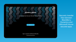 BlackBerry Enterprise BRIDGE screenshot 7