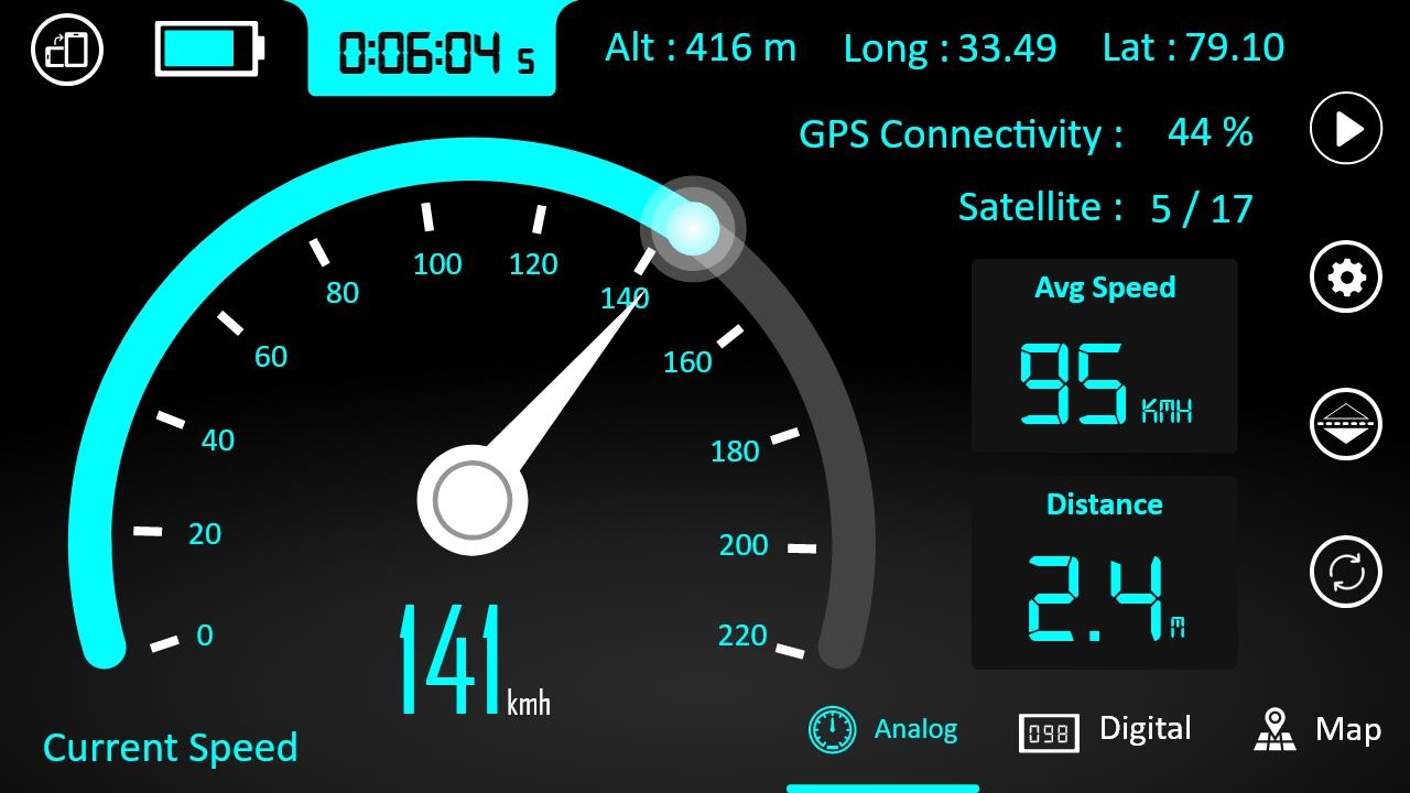 Cette application de GPS et compteur de vitesse sur Android est