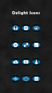 Delight Blue Icon Pack screenshot 4