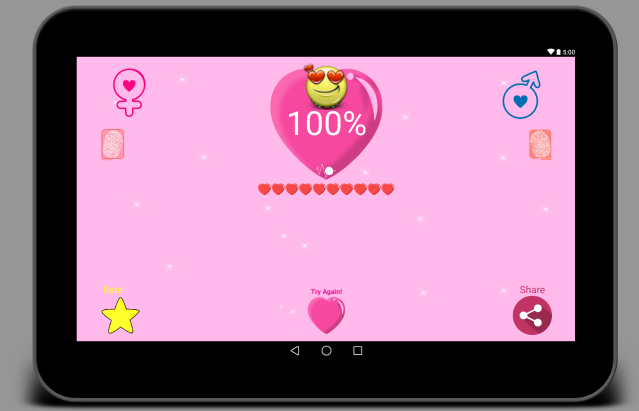 Love tester Detector Prank - Love Test Calculator::Appstore for  Android