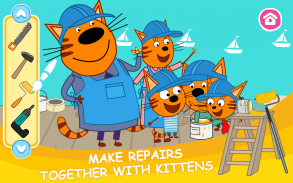 Kid-E-Cats: Housework Educational games for kids screenshot 4