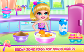 Ice Cream Donuts Cooking screenshot 5