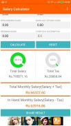 Indian Salary Calculator screenshot 2