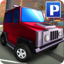 3D Car Parking Simulator Game Icon