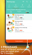Yoga daily workout－Morning screenshot 1