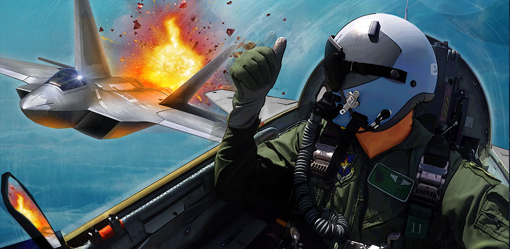 Quais são os melhores jogos de avião de guerra Android?