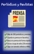 Noticias de España: Periódicos y Revistas - Prensa screenshot 0