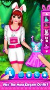 Easter Doll Fashion Salon Makeup Dress up Game screenshot 1