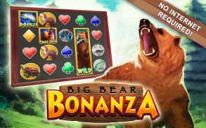大熊富矿赌场老虎机 - Big Bear Bonanza screenshot 0