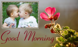 Good Morning Photo Frame screenshot 4