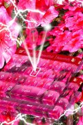 Keyboard Bunga Pink screenshot 0