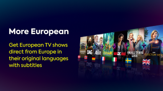 Europa+: European TV Shows screenshot 1