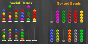 Beads Tower - Sorting Beads Puzzle screenshot 1