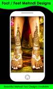 Foot / Feet Mehndi Designs screenshot 1