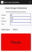 Heat Input Calculator screenshot 1