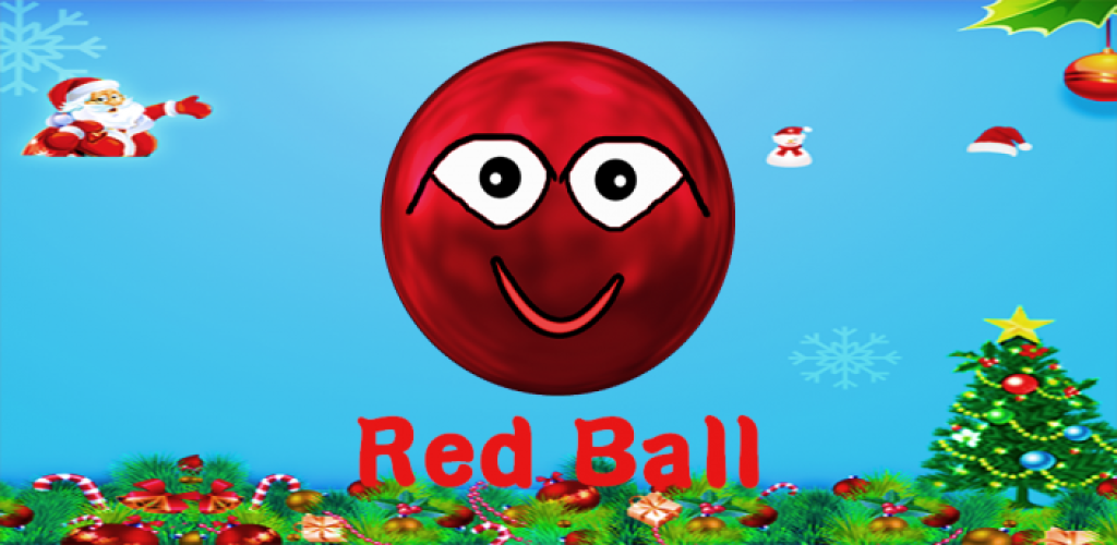 Новогодняя заставка круг красный шар. Balls Red Старая версия. Ближний фокус красный шар на елке.
