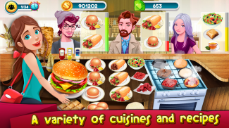 Cozinhando Jogos Cozinha Chefe de cozinha mestre screenshot 3