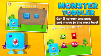 Monster Toddler Games Free screenshot 2