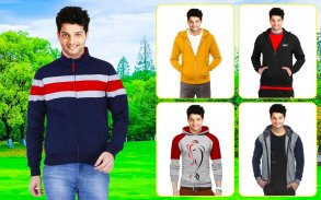 Men T-Shirt Photo Editor and Sweatshirt Dress screenshot 0