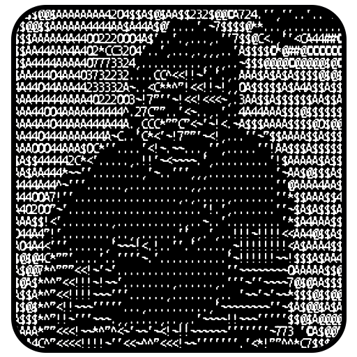 Android ascii. ASCII photo. Icon ASCII.