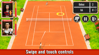Tennis : Jeu des Années Folles — jeu de sport screenshot 1