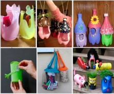 Easy Plastic Bottle Craft Projects screenshot 5