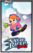 Snow Racer Friends Free screenshot 5