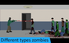 Flat Zombies: Defense & Cleanup screenshot 0