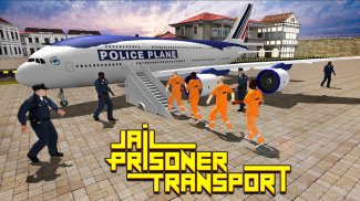 Prisoner Transport Airplane Flight Simulator 2019! screenshot 0