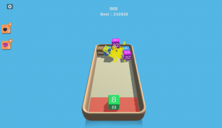 Cube 2048 : 3D 2048 Cube Merge Game screenshot 1