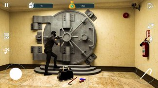 اللص محاكاة التسلل سرقة - ألعاب سرقة البنك screenshot 4