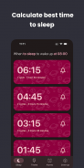 Sleep Time - Alarm Calculator screenshot 3