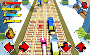 Supercar U-Bahn Cartoon Racer screenshot 4