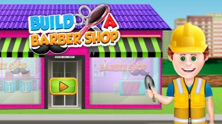 Build A Barber Shop: City Construction Builder screenshot 0