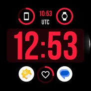 Huge Time: Wear OS watch face screenshot 11