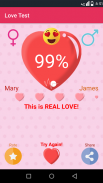 Love Test - Prank App screenshot 1