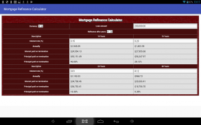 Mortgage Refinance Calculator screenshot 3