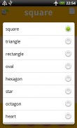 Shapes game for kids flashcard screenshot 1