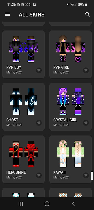 Skins for Minecraft 2 for Android - Download