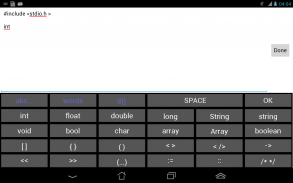 Soft Keyboard for programmers screenshot 2