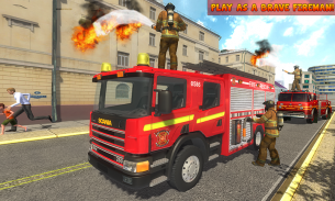 American FireFighter City Rescue 2019 screenshot 3