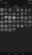 Black, Silver and Grey Icon Pack Free screenshot 17