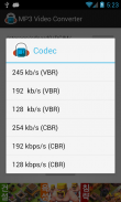 MP3 تحويل الفيديو screenshot 1