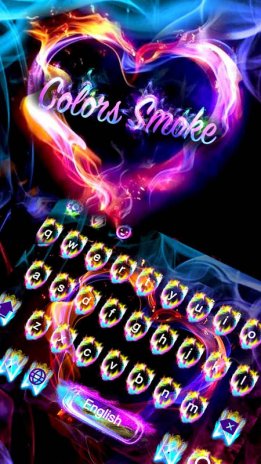 Colors Smoke Keyboard Theme 1 1 3 Download Apk For Android