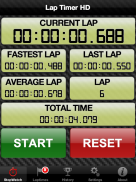 Racing Lap Timer & Stopwatch screenshot 2