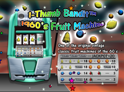 Thumb Bandit 1960s  Fruit Machine screenshot 2